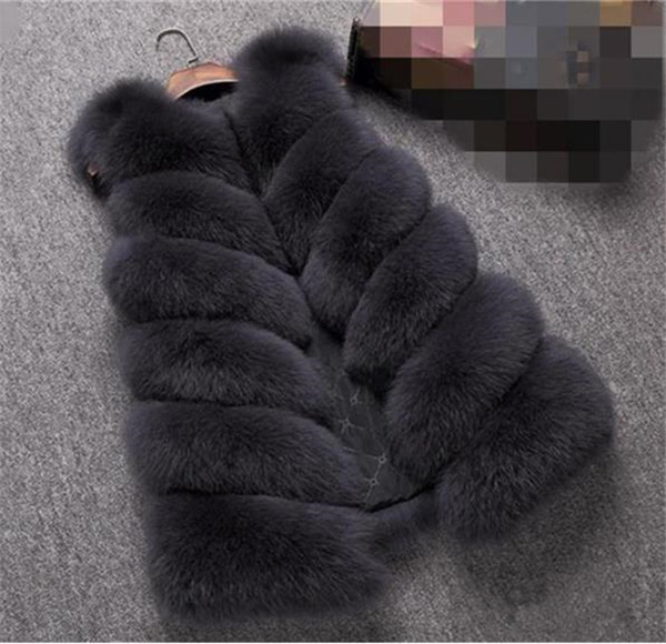 Стилен дълъг дамски пухен елек в много цветове