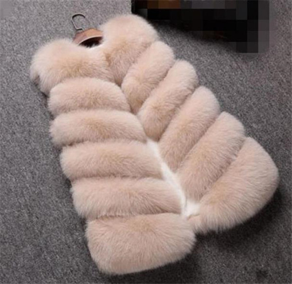 Стилен дълъг дамски пухен елек в много цветове