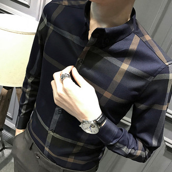 Κομψό λεπτό πουκάμισο για άνδρες σε δύο χρώματα