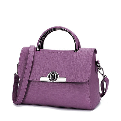 Дамски нови класически чанти за всеки вкус - лилави, червени, черни