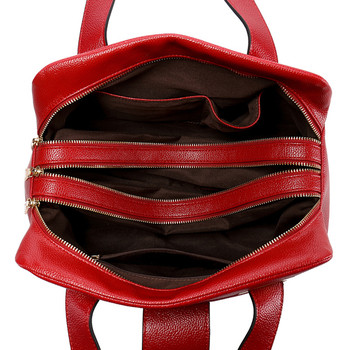 Дамска чанта в класически модели от еко кожа - червени, черни, сини, зелени