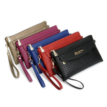 Γυναικείο κομψό πορτοφόλι με λαβές σε πολλά χρώματα