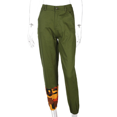 Дамски широк панталон с висока талия и в свободен стил