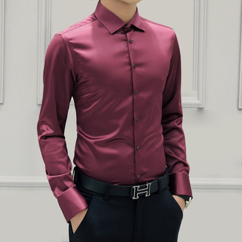 Κομψό ανδρικό πουκάμισο με διαφορετικά μοτίβα και χρώματα