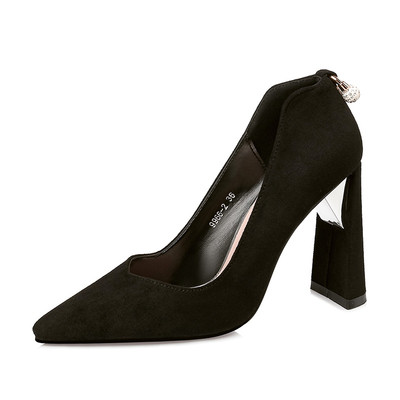 Стилни дамски обувки с висок ток - остри и в няколко цвята