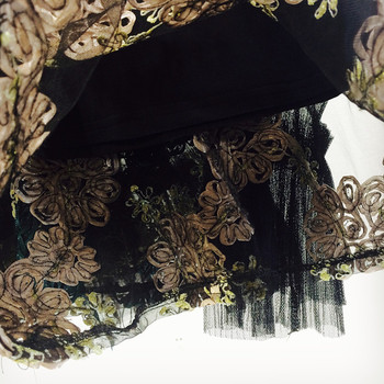 Елегантна прозрачна дамска блуза с декорация