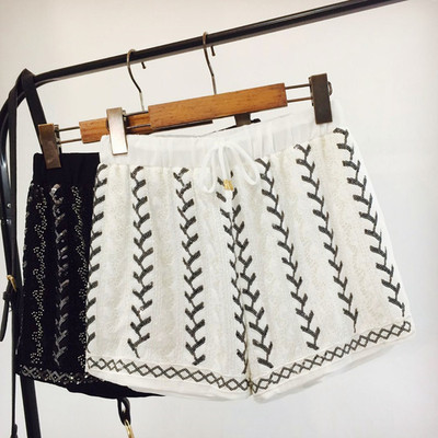 Pantaloni scurți casual dama in doua culori
