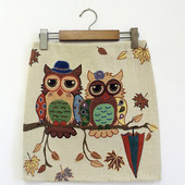 Ежедневна дамска пола с бродерия