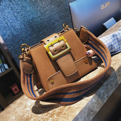 Μίνι κομψή γυναικεία τσάντα με φαρδιές λαβές