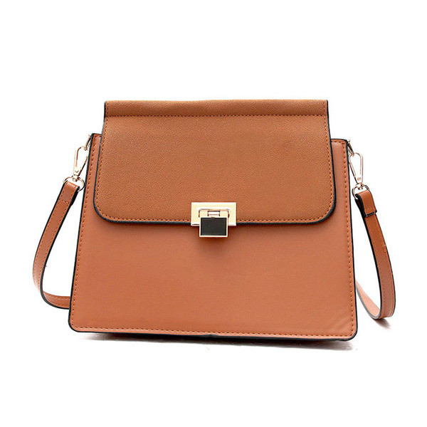 Семпла дамска чанта с тънка презрамка в три цвята