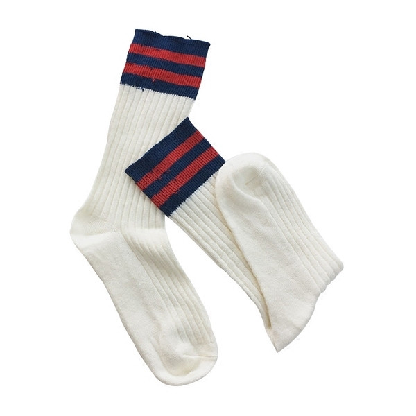 Дамски цветни чорапи в стандартен размер