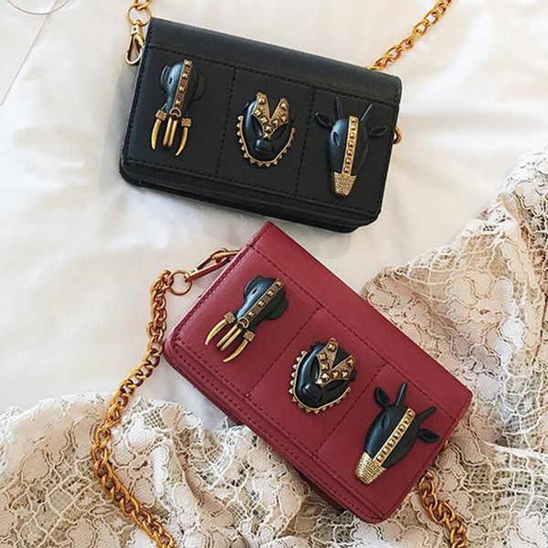 Мини дамска чанта в два цвята