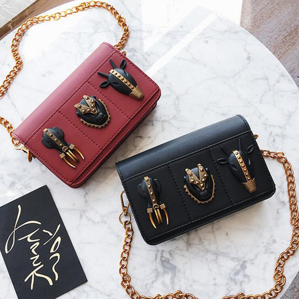 Мини дамска чанта в два цвята