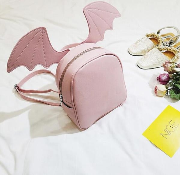 Семпла мини дамска раница в няколко цвята