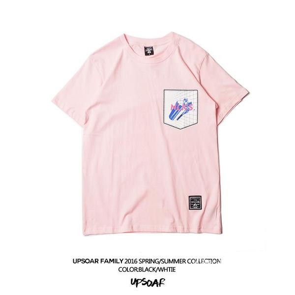 Ежедневна мъжка тениска в три цвята с надписи