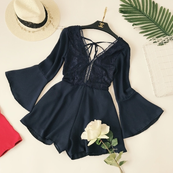 Salopeta de dama eleganta cu maneci largi in mai multe culori