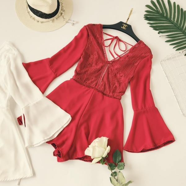 Salopeta de dama eleganta cu maneci largi in mai multe culori