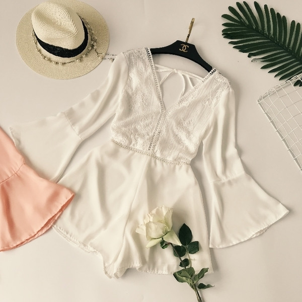 Salopeta de dama eleganta cu maneci largi in mai multe culori