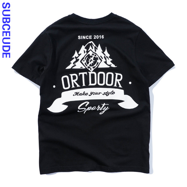 Ежедневна мъжка тениска с принт