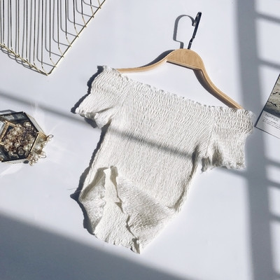 Ежедневна дамска блуза с паднали рамене в няколко цвята