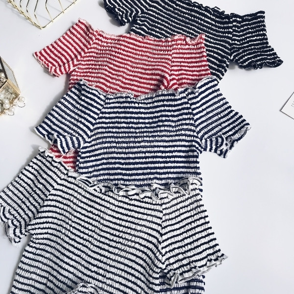 Ежедневна дамска блуза с паднали рамене в няколко цвята