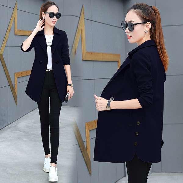 Jachetă elegantă pentru doamne, potrivită pentru utilizarea de zi cu zi în patru culori