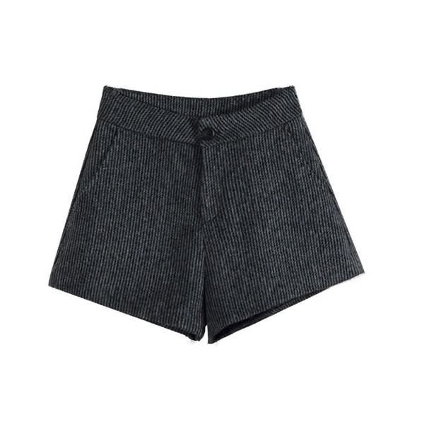 Спортно-елегантни къси панталонки с висока талия в три цвята