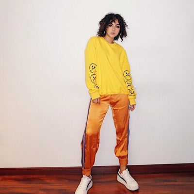 Pantaloni sport de damă moderni în trei culori