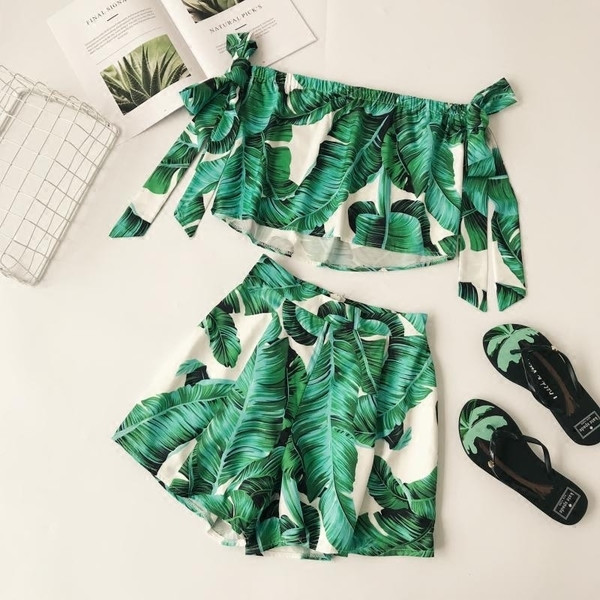 Модерен летен комплект от две части 