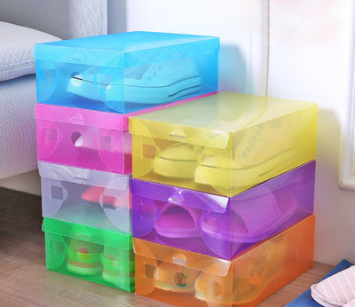 Practical and very convenient box for storing shoes and slippers