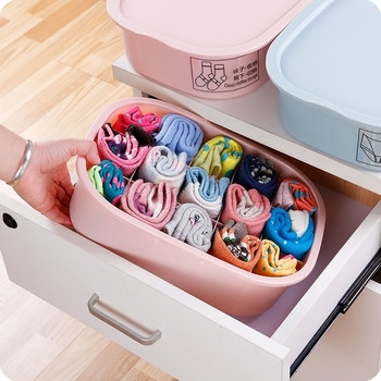 Практична домаксинска кутия за съхранение на бельо и чорапи - няколко модела