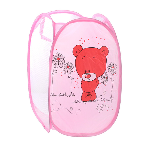 Αναδιπλούμενο καλάθι  για τα άπλυτα ρούχα με στυλ  - πολλά μοτίβα και χρώματα