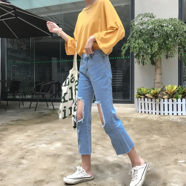 Ενδιαφέρουσες γυναικεία τζιν 9/10 