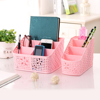 Creative organizer basket suitable for both office supplies and household items