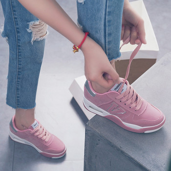 Αθλητικά-casual κυρίες τρέξιμο παπούτσια κατάλληλο για την καθημερινή ζωή σε τρία χρώματα