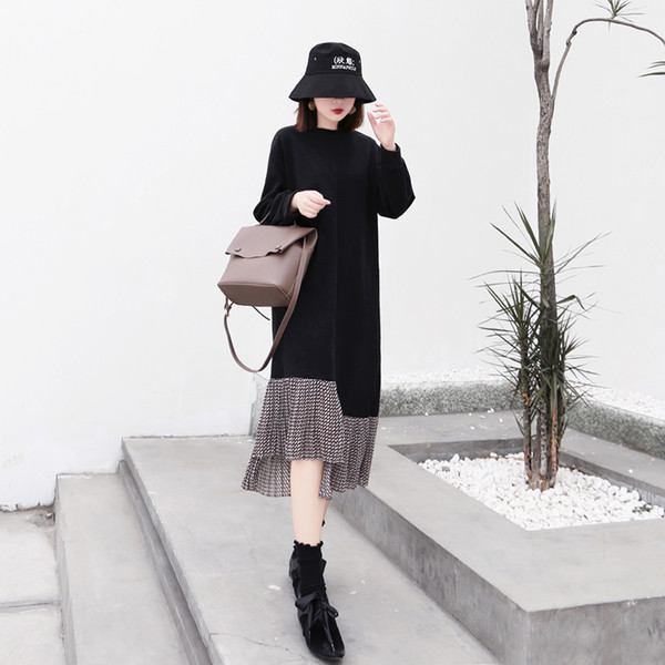 Γυναικέιο ανοιξιάτικο φόρεμα με μακριά μανίκια