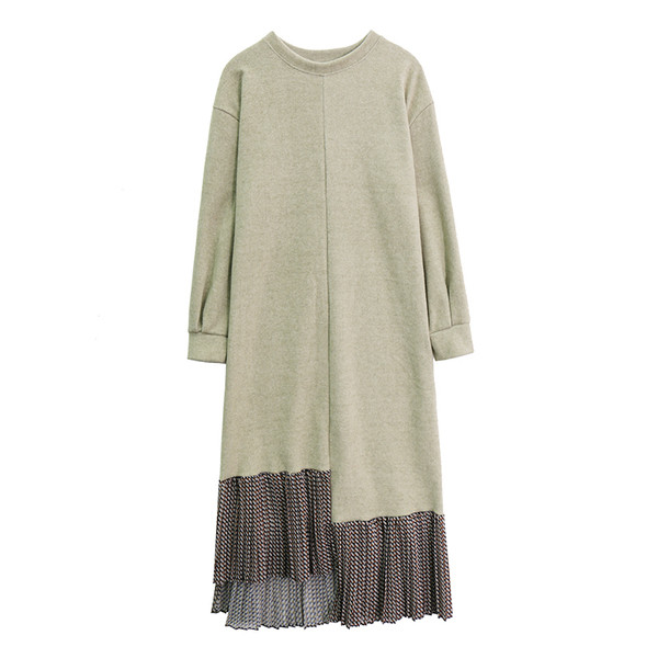 Γυναικέιο ανοιξιάτικο φόρεμα με μακριά μανίκια