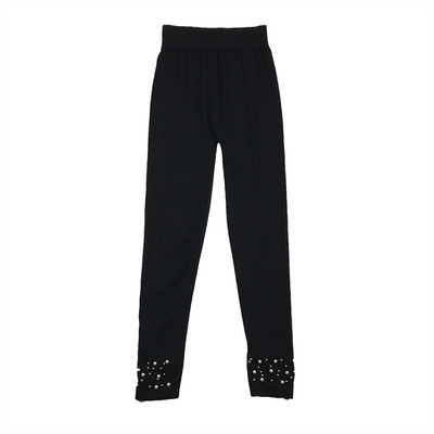 Stílusos női leggings gyöngyökkel