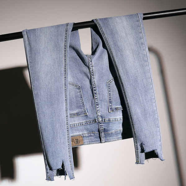 Egyszerű női farmer, mindennapi használatra alkalmas három színben