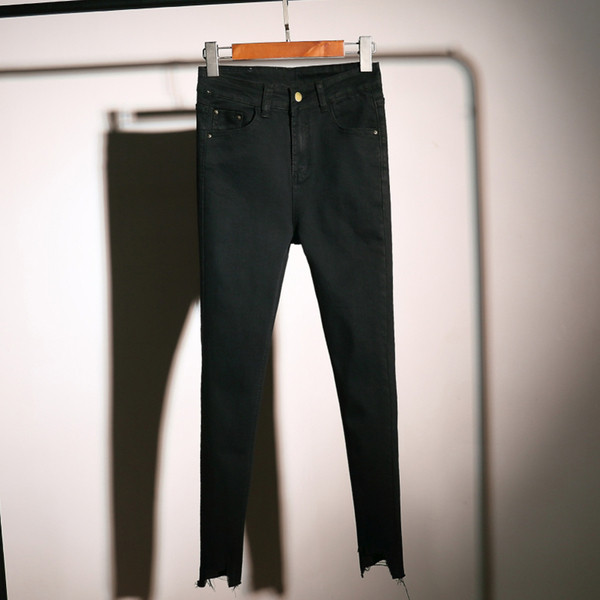 Egyszerű női farmer, mindennapi használatra alkalmas három színben