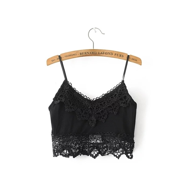 Bustiera de dama eleganta cu dantela in trei culori