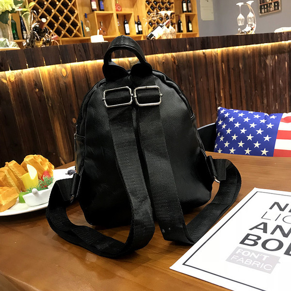 Mini női hátizsák flitterekkel, sok színben