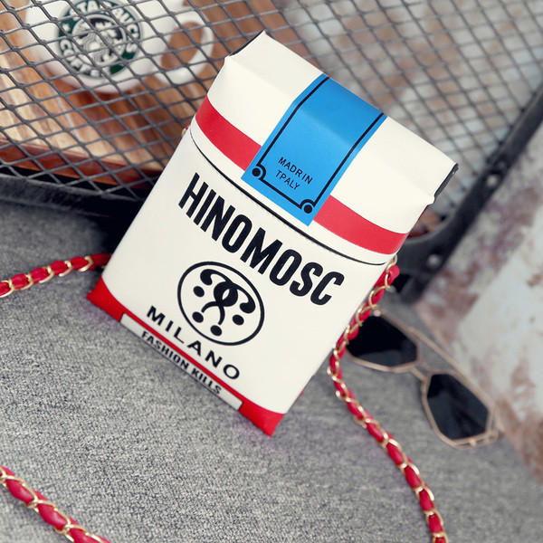 Érdekes női mini női táska, mindennapi használatra