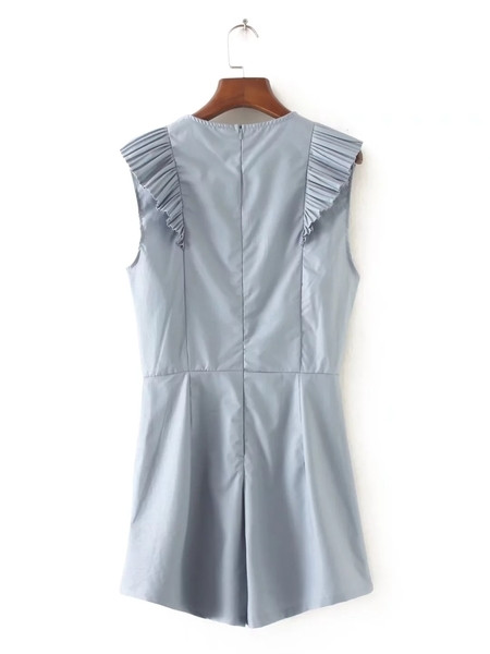 Nyári női overál hímzéssel