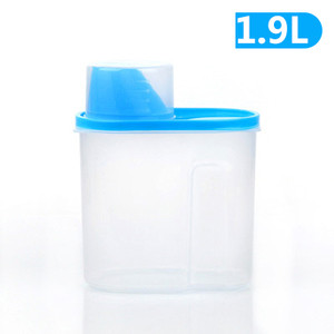 Βολικά κουτιά αποθήκευσης για σιτηρά και πάστες