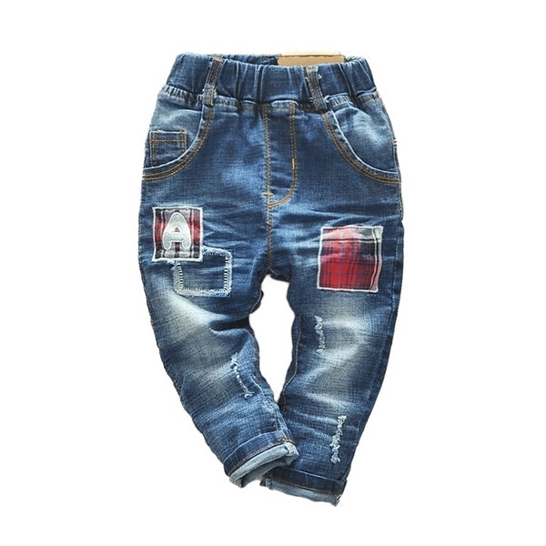 Stílusos gyerekfarmer mintás fiúknak, mindennapi használatra