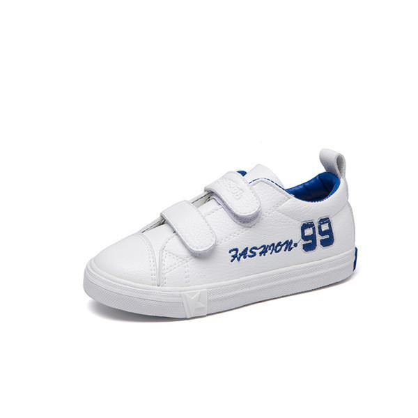 Egyszerű gyerek tornacipő fiúknak és lányoknak mindennapi használatra alkalmas matricákkal