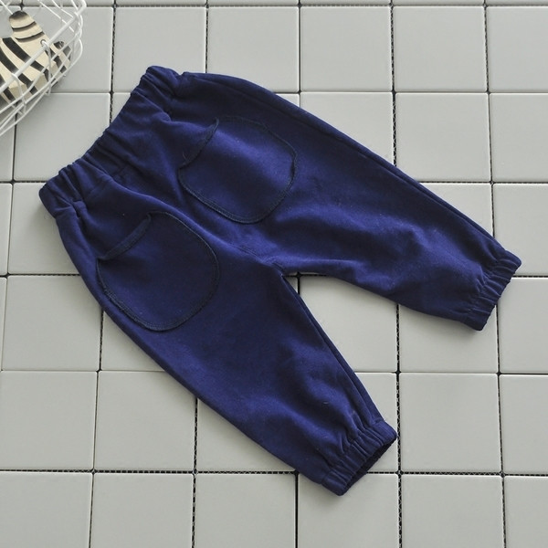 Pantaloni unisex uni, potriviti pentru utilizarea de zi cu zi in trei culori