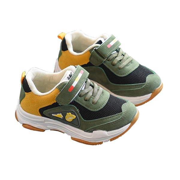 Adidasi sport pentru copii pentru baieti in albastru si verde