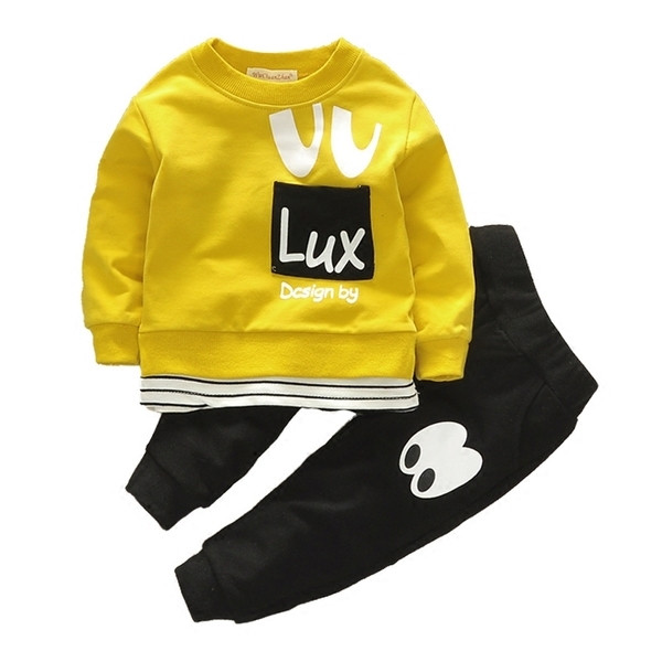 Sport és napi unisex gyerekcsapat két részből, három színben